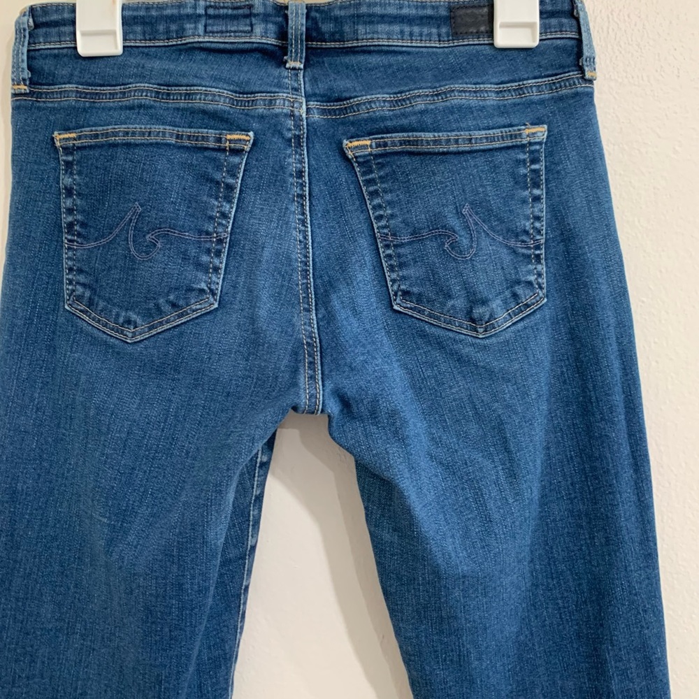 Ag Adriano Goldschmied Jeans Womens Size 28 The Stevie Slim Straight Ankle - Picture 10 of 11